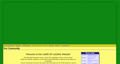 Desktop Screenshot of lakesoflaguna.com